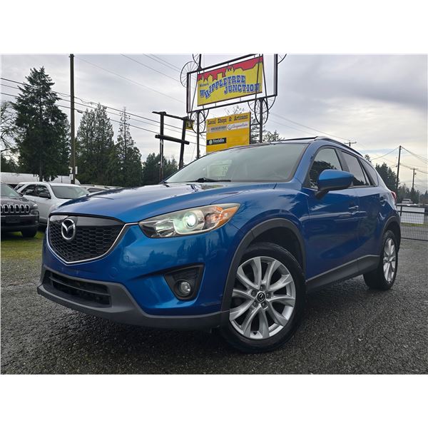 DUNCAN - 2013 MAZDA CX-5 BLUE  250995 KMS - D100800