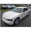 Image 4 : DUNCAN - 2008 DODGE CHARGER WHITE  206720 KMS - D596231