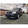 Image 2 : PARKSVILLE - 2012 DODGE GRAND CARAVAN, BLACK, 218778 KMS, FRONT WHEEL DRIVE. - P394564