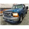 Image 3 : PARKSVILLE - 2001 FORD F-350 BLUE 355420 KMS - DB24050