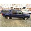 Image 12 : PARKSVILLE - 2004 FORD EXPLORER SPORT TRAC BLUE 261421 KMS - BC03427