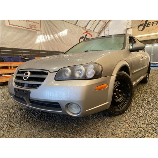 PARKSVILLE - 2003 NISSAN MAXIMA GREY 286001 KMS - B411252