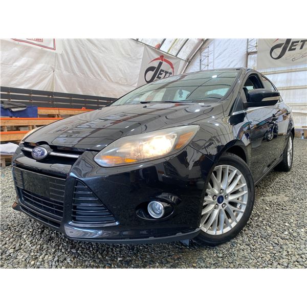 PARKSVILLE - 2013 FORD FOCUS BLACK 145709 KMS - D298554A