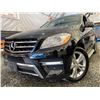 Image 1 : PARKSVILLE - 2012 MERCEDES-BENZ ML-CLASS BLACK 188331 KMS - D002489