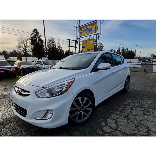DUNCAN - 2017 HYUNDAI ACCENT WHITE   KMS - D331997