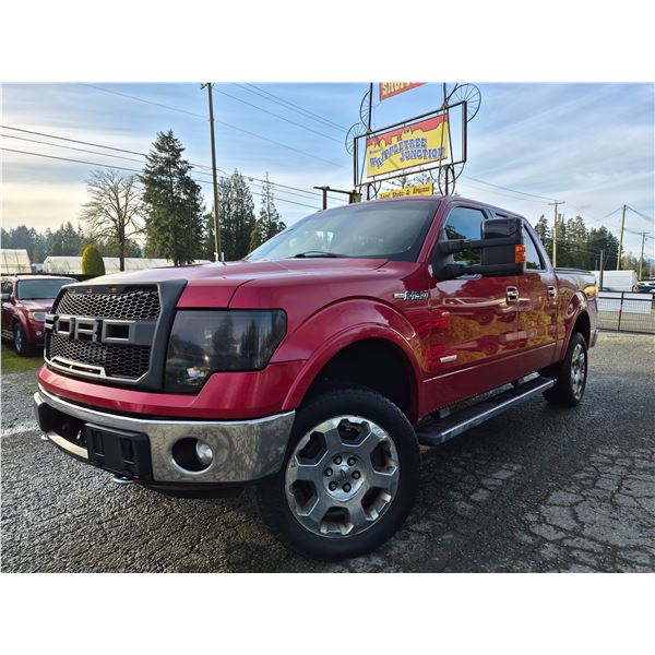 DUNCAN - 2012 FORD F-150 RED 190703 KMS - DC64498