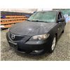 Image 3 : PARKSVILLE - 2005 MAZDA MAZDA3 BLACK 272458 KMS - B313384