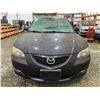 Image 6 : PARKSVILLE - 2005 MAZDA MAZDA3 BLACK 272458 KMS - B313384