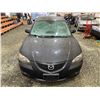 Image 7 : PARKSVILLE - 2005 MAZDA MAZDA3 BLACK 272458 KMS - B313384