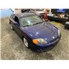 Image 10 : PARKSVILLE - 2003 HYUNDAI TIBURON BLUE 215927 KMS - B077777