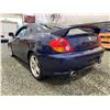 Image 20 : PARKSVILLE - 2003 HYUNDAI TIBURON BLUE 215927 KMS - B077777