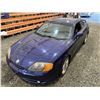 Image 4 : PARKSVILLE - 2003 HYUNDAI TIBURON BLUE 215927 KMS - B077777