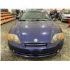 Image 6 : PARKSVILLE - 2003 HYUNDAI TIBURON BLUE 215927 KMS - B077777