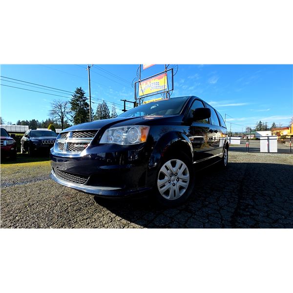 DUNCAN - 2015 DODGE GRAND CARAVAN BLUE 133745 KMS - D630736