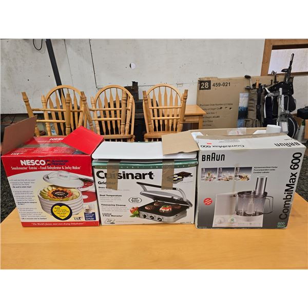 304 -- DEHYDRATOR, CUSINART GRILL AND FOOD PROCESSOR
