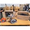 Image 1 : 310 -- RIGID AND BLACK AND DECKER SKILL SAWS, EXTENSION CORD AND MORE