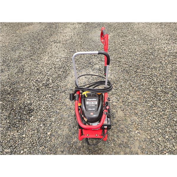 316 --HOMELITE 2200 PSI GAS POWERWASHER