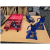 Image 2 : 319 --HILTI DRILL, FLOOR JACKS AND VICE