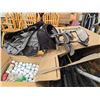 Image 3 : 321 -- BIG BOX OF BALLS, BOX OF GOLF CLUBS AND A SET OF CLUBS