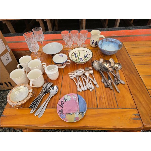 332 -- CRYSTAL GLASSWARE, UTENSILS AND MORE