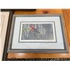 Image 3 : 338 -- 3 FRAMED WILDLIFE PHOTOS