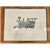 Image 1 : 339 -- LIMITED EDITION PRINT TITLED "IRON HORSE" BY ARTIST GERALD LUBECK