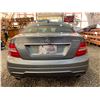 Image 18 : PARKSVILLE - 2012 MERCEDES-BENZ C-CLASS GREY 163508 KMS - D605653