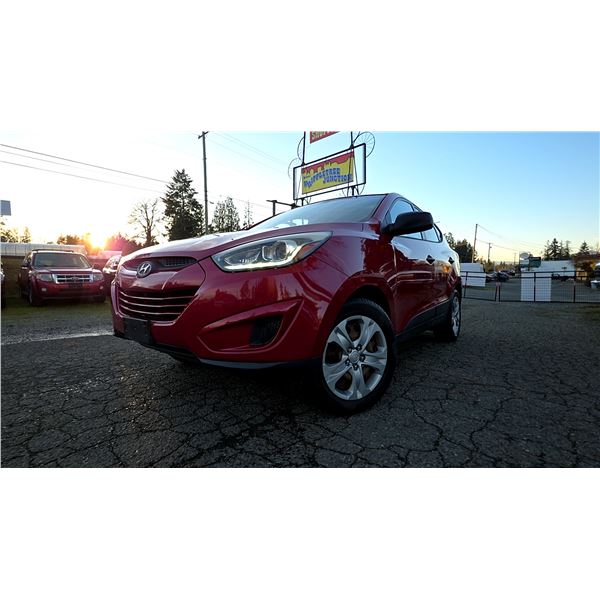 DUNCAN - 2014 HYUNDAI TUCSON RED 223218 KMS - D848652