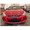 Image 5 : PARKSVILLE - 2012 HYUNDAI ACCENT RED 188262 KMS - D237385