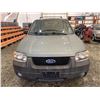 Image 6 : PARKSVILLE - 2006 FORD ESCAPE GREEN 208975 KMS - DD13336