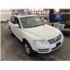 Image 10 : PARKSVILLE - 2006 VOLKSWAGEN TIGUAN  WHITE 309705 KMS - D023887