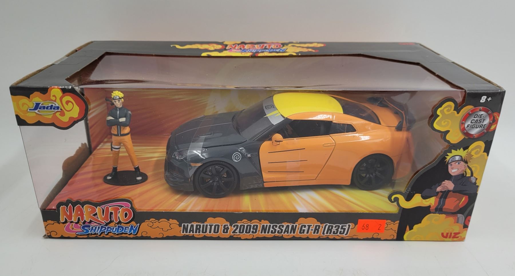 Jada Naruto fém kisautó 1:24 - 2009 Nissan GT-R - Gyerekajándék Jada Naruto fém kisautó 1:24 - 2009 Nissan GT-R - Gyerekajándék