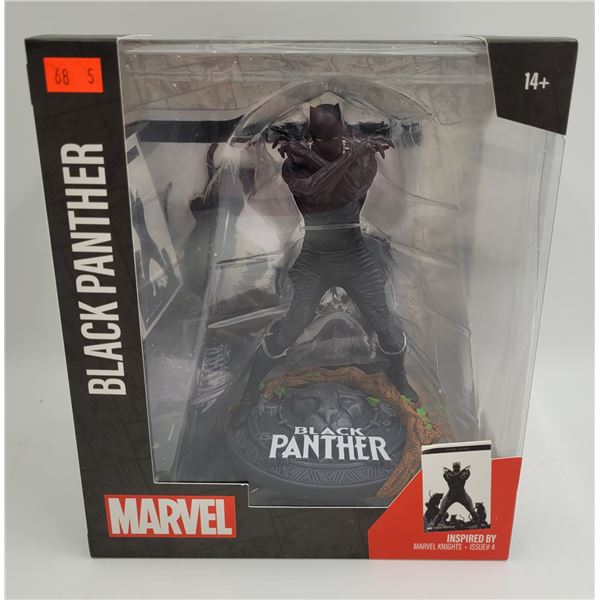 Sealed McFarlane Toys Marvel Knights Issue #4 Black Panther Figure