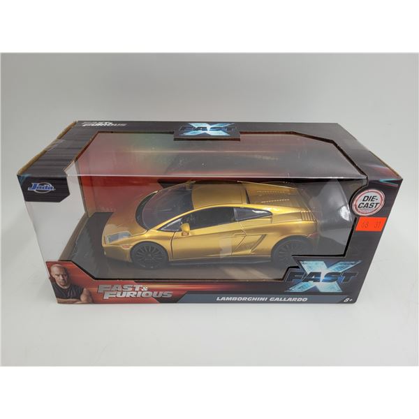 Sealed Jada Toys Fast & Furious Diecast Lamborghini Gallardo