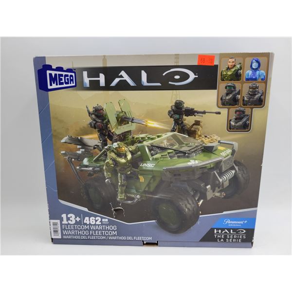 Sealed Mega Bloks Halo Fleetcom Warthog w/ Figures