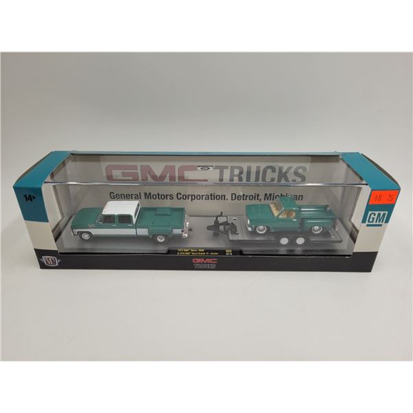 Sealed M2 Machines 1973 GMC Sierra 3500 & 1976 GMC Sierra Grande 15 Custom