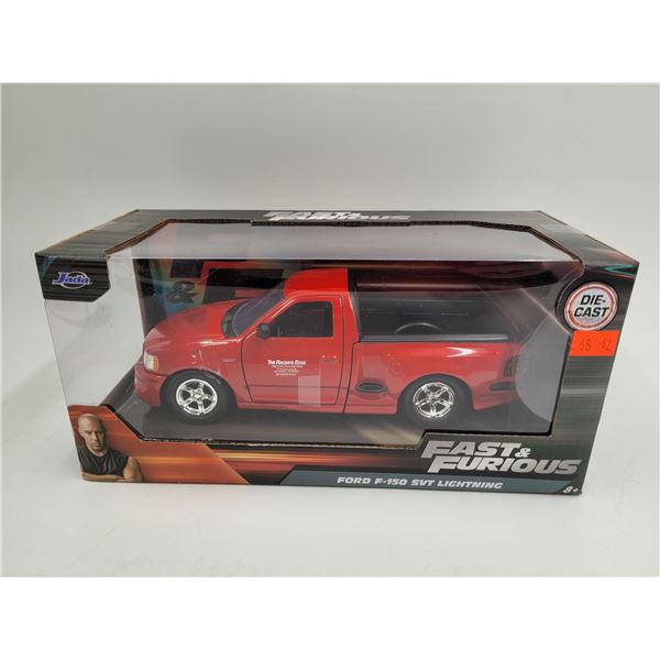 Sealed Jada Toys Fast & Furious Diecast Ford F-150 SVT Lightning
