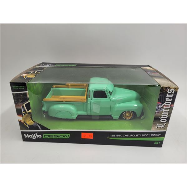 Sealed Maisto Design Lowriders Diecast 1:25 1950 Chevrolet 3100 Pickup