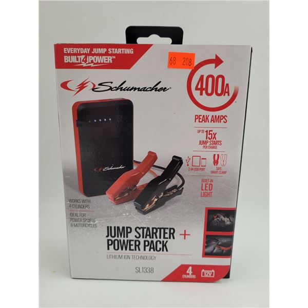 New Schumacher Jump Started & Power Pack Set