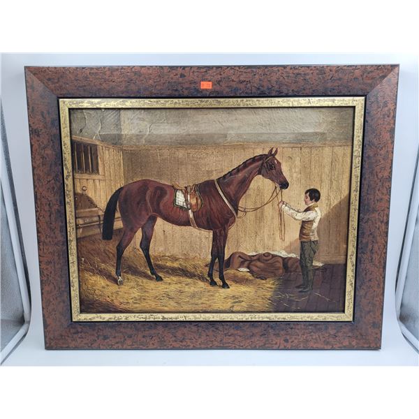 Framed "Alice Hawthorn" Print by John Frederick Herring Snr.