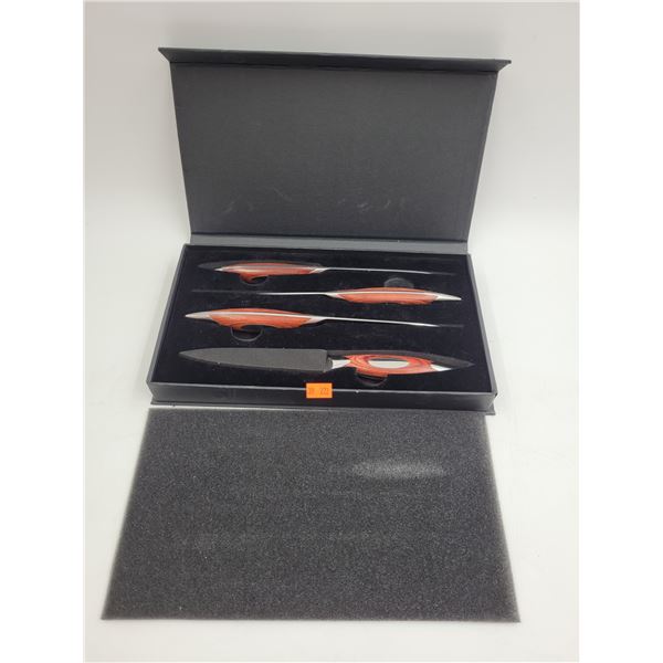 Rhineland Cutlery High Carbon German Steel Steak Knife Set