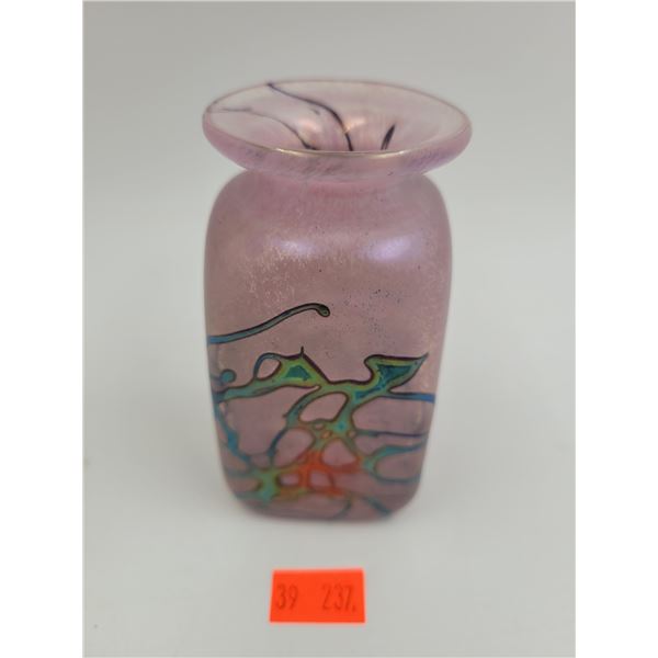 Robert Held Hand Made Art Glass Vase