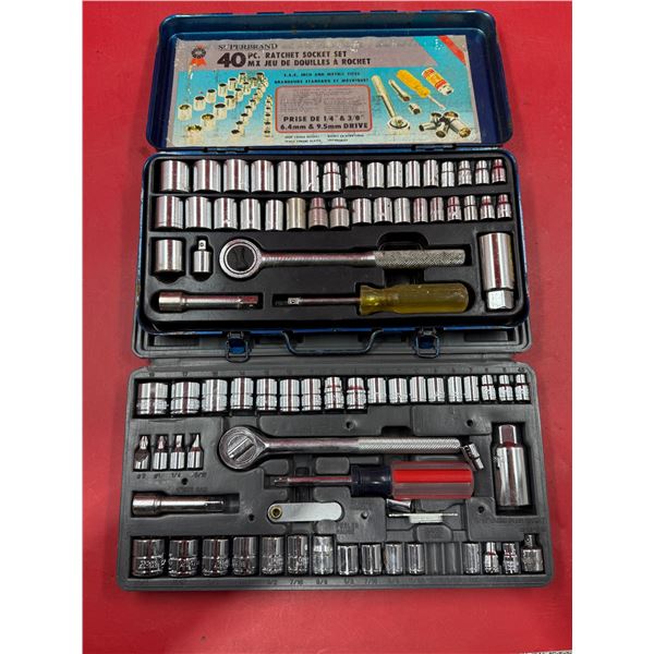 2x Ratchet Socket Sets