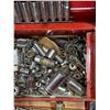 Image 7 : Tool Box With Assorted Tools: Makita Battery, Sockets, & More