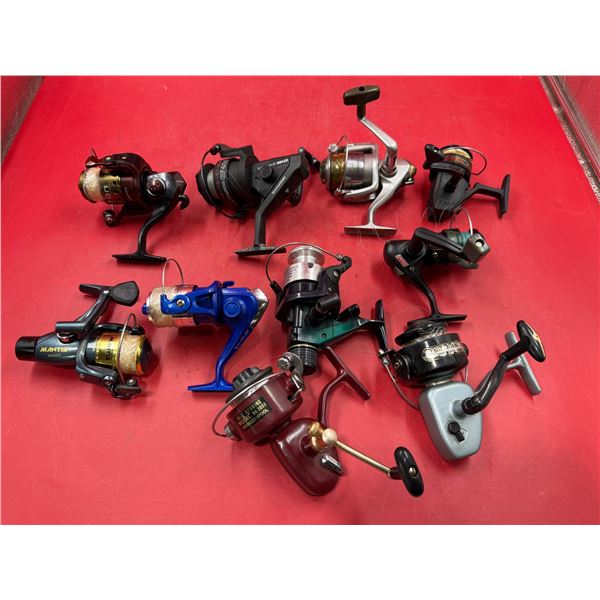 (10) Assorted Vintage Fishing Reels