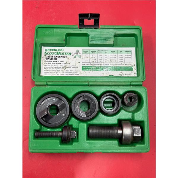 Greenlee Slugo Buster Knockout Punch Kit
