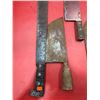 Image 2 : (3) Cleavers & Machete