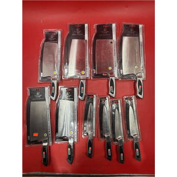 (10) N.O.S Little Cook Knives