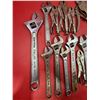 Image 2 : Assorted Crescent Wrenches & Pliers