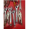 Image 5 : Assorted Crescent Wrenches & Pliers
